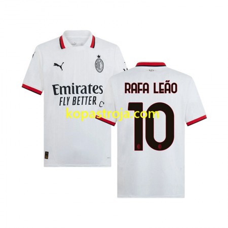Billiga Fotbollströjor AC Milan RAFA LEAO 10 Borta tröja 2024/25 Kortärmad